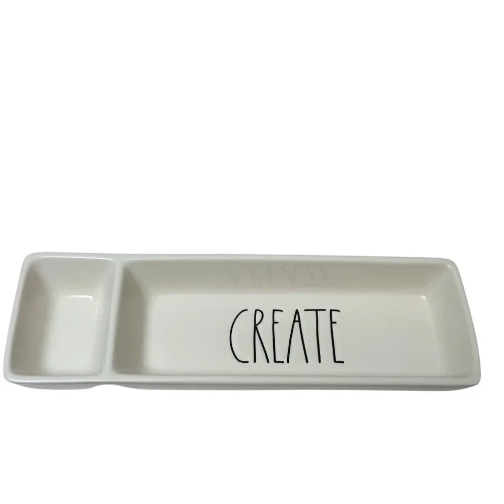 RAE DUNN Desk Set Dream Big and Create Ceramic Accessories By Magenta NWT
